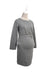 A Grey Long Sleeve Dresses from Boob in size S for maternity. (Front View)