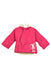 A Pink Puffer/Quilted Jackets from Kaloo in size 6-12M for girl. (Front View)