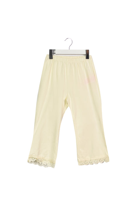 A White Leggings from Nicholas & Bears in size 3T for girl. (Front View)