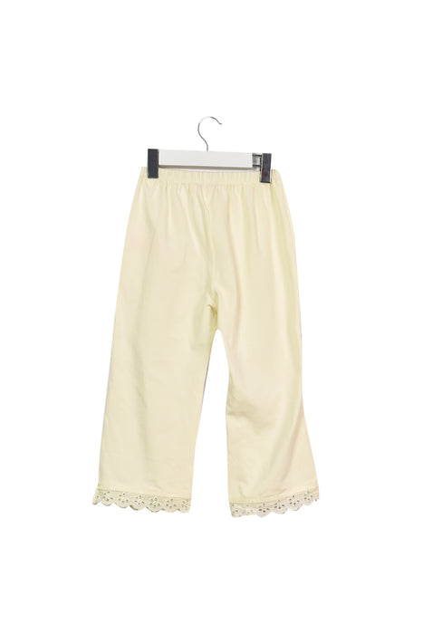 A White Leggings from Nicholas & Bears in size 3T for girl. (Back View)