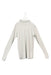 A Silver Long Sleeve Tops from Simonetta in size L for maternity. (Front View)