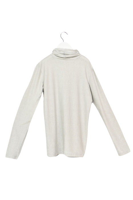 A Silver Long Sleeve Tops from Simonetta in size L for maternity. (Back View)