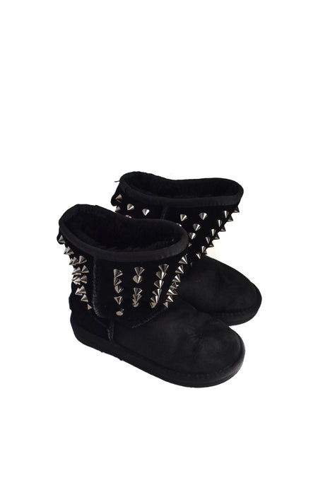 A Black Boots & Booties from Australia Luxe Collective in size  for girl. (Front View)