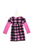 A Pink Long Sleeve Dresses from Flowers by Zoe in size 2T for girl. (Back View)
