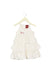 A White Sleeveless Dresses from Oilily in size 12-18M for girl. (Front View)