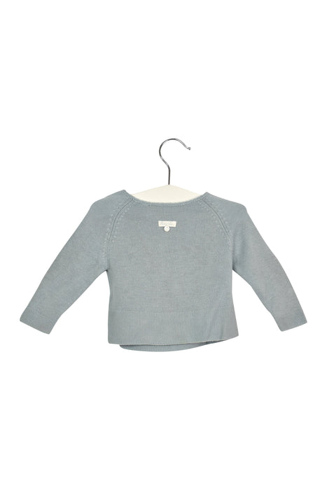 A Blue Cardigans from Dior in size 0-3M for girl. (Back View)