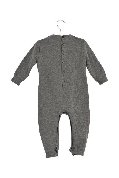 A Grey Long Sleeve Jumpsuits from Marcelo Burlon in size 6-12M for boy. (Back View)