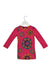 A Pink Long Sleeve Dresses from Desigual in size 2T for girl. (Back View)