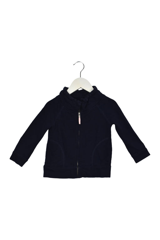 A Navy Lightweight Jackets from Crewcuts in size 18-24M for girl. (Front View)