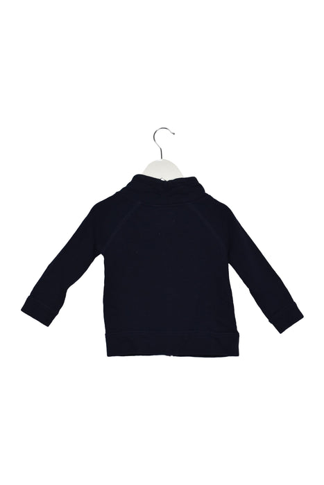 A Navy Lightweight Jackets from Crewcuts in size 18-24M for girl. (Back View)