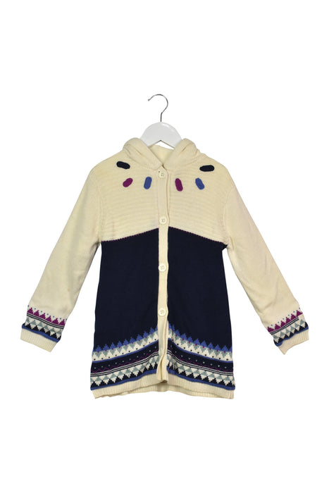 A Mulicolour Cardigans from Catimini in size 4T for girl. (Front View)