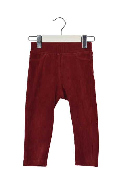A Red Casual Pants from Hanna Andersson in size 6-12M for girl. (Front View)