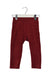 A Red Casual Pants from Hanna Andersson in size 6-12M for girl. (Front View)