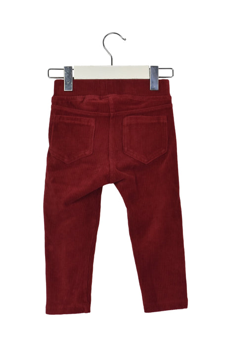 A Red Casual Pants from Hanna Andersson in size 6-12M for girl. (Back View)
