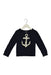 A Navy Knit Sweaters from Crewcuts in size 18-24M for girl. (Front View)