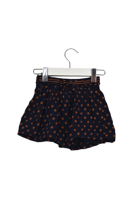A Navy Mid Skirts from Jacadi in size 2T for girl. (Back View)