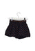 A Navy Mid Skirts from Jacadi in size 2T for girl. (Back View)