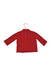 A Red Long Sleeve Tops from Chicco in size 0-3M for girl. (Back View)