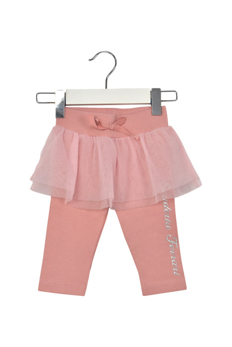 A Pink Leggings from Ferrari in size 3-6M for girl. (Front View)