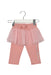 A Pink Leggings from Ferrari in size 3-6M for girl. (Front View)