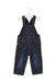 A Navy Long Overalls from Marese in size 6-12M for boy. (Front View)
