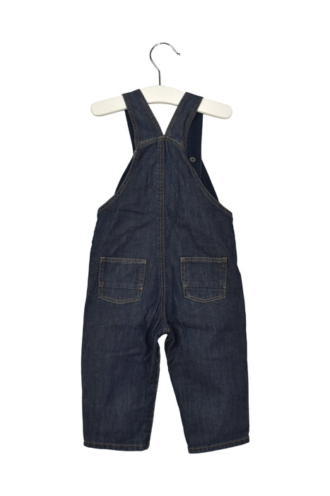 A Navy Long Overalls from Marese in size 6-12M for boy. (Back View)