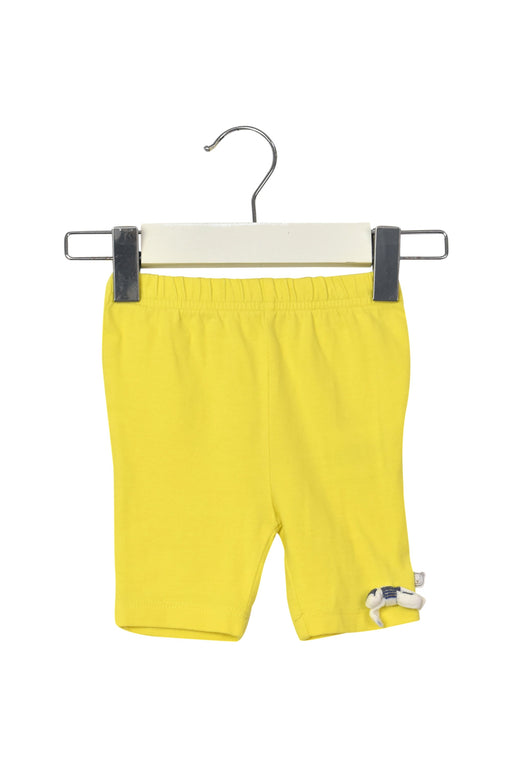 A Yellow Leggings from Noukie's in size 3-6M for girl. (Front View)