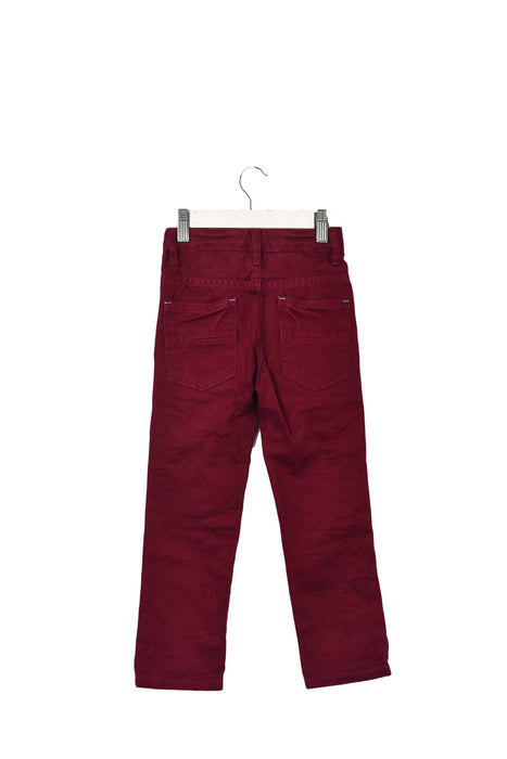 A Burgundy Casual Pants from Boden in size 4T for boy. (Back View)