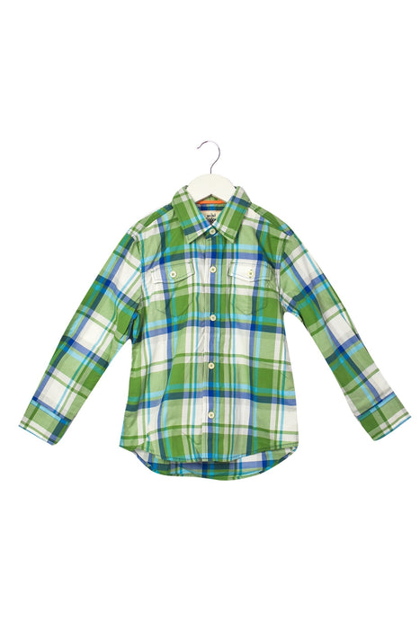 A Green Shirts from Boden in size 5T for boy. (Front View)