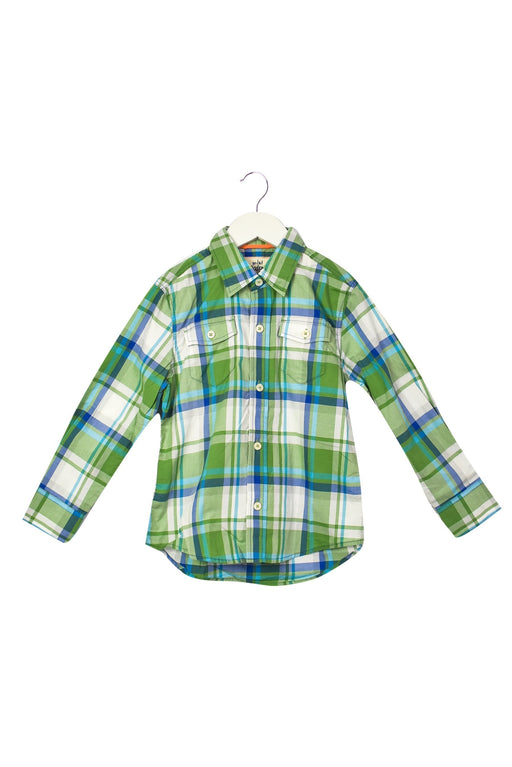 A Green Shirts from Boden in size 5T for boy. (Front View)