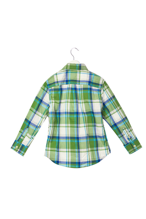 A Green Shirts from Boden in size 5T for boy. (Back View)