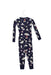 A Navy Pyjama Sets from Boden in size 5T for boy. (Back View)
