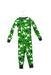 A Green Pyjama Sets from Boden in size 5T for boy. (Back View)