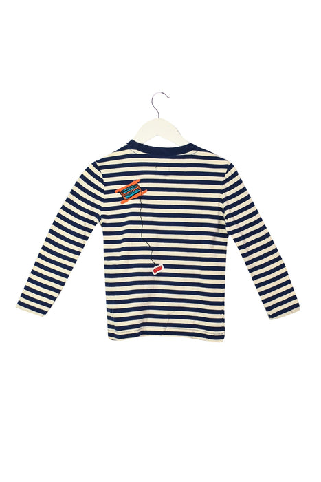 A Navy Long Sleeve Tops from Joules in size 4T for boy. (Back View)