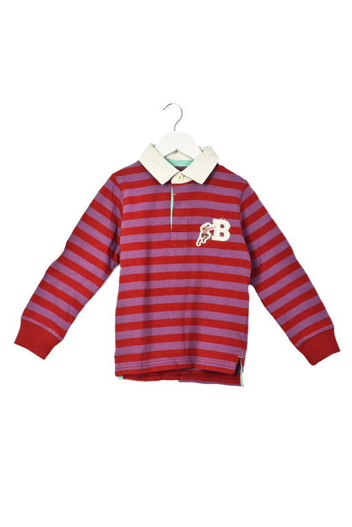 A Multicolor Long Sleeve Polos from Boden in size 5T for boy. (Front View)