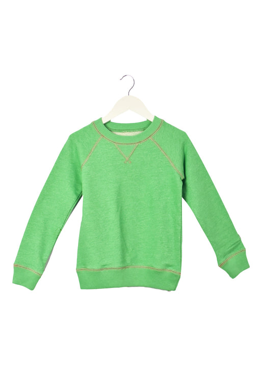 A Green Sweatshirts from Boden in size 4T for boy. (Front View)