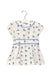 A White Short Sleeve Dresses from Noukie's in size 3-6M for girl. (Front View)
