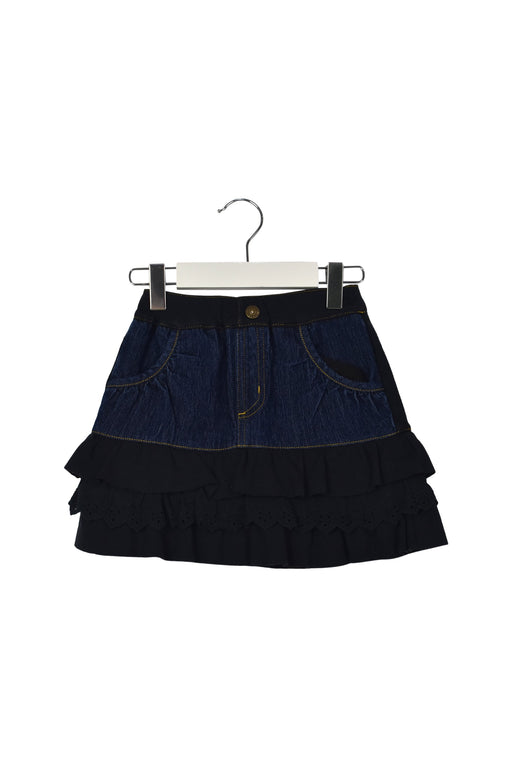 A Mulicolour Mid Skirts from Comme Ca Ism in size 2T for girl. (Front View)
