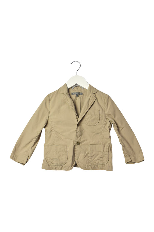 A Beige Blazers from Bonpoint in size 3T for boy. (Front View)