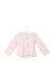 A Pink Cardigans from Jacadi in size 6-12M for girl. (Front View)