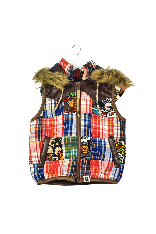 A Multi Vests from BAPE KIDS in size 4T for boy. (Front View)