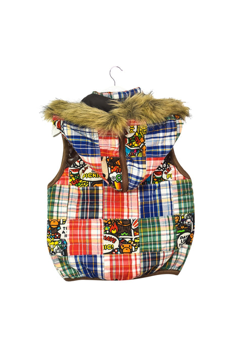 A Multi Vests from BAPE KIDS in size 4T for boy. (Back View)
