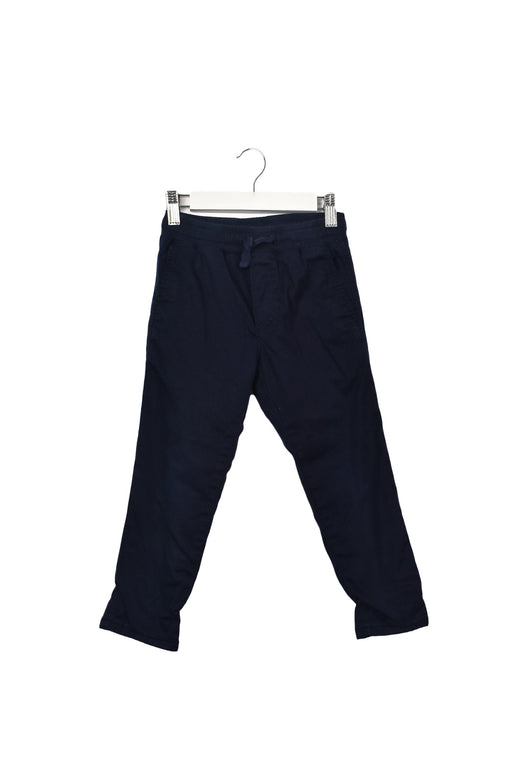 A Navy Casual Pants from Crewcuts in size 5T for girl. (Front View)