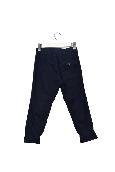 A Navy Casual Pants from Crewcuts in size 5T for girl. (Back View)