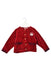 A Red Coats from La Compagnie des Petits in size 4T for girl. (Front View)