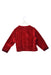 A Red Coats from La Compagnie des Petits in size 4T for girl. (Back View)