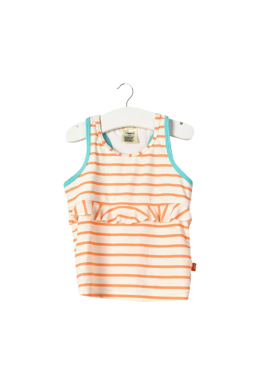 A Orange Rash Guards from null in size 3T for girl. (Front View)