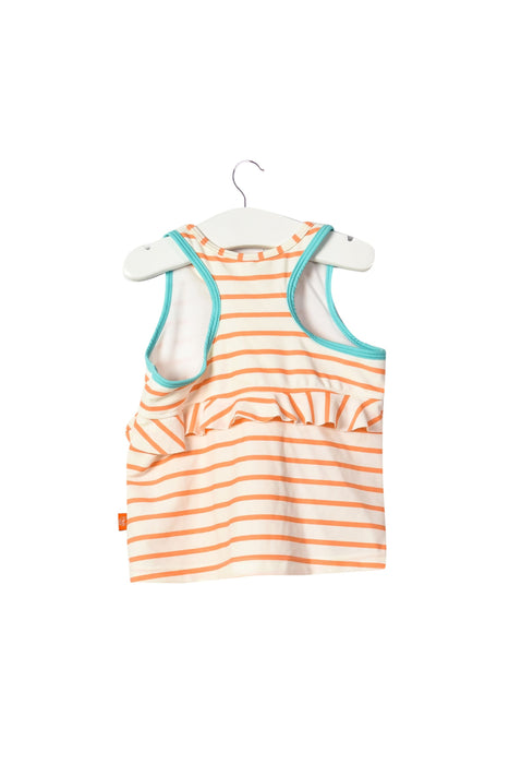 A Orange Rash Guards from null in size 3T for girl. (Back View)