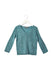 A Blue Long Sleeve Tops from Bonpoint in size 3T for girl. (Front View)