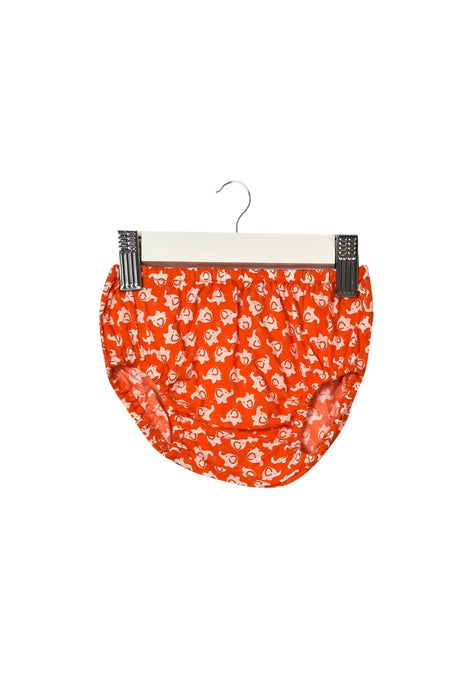 A Orange Bloomers from Catimini in size 3-6M for girl. (Front View)